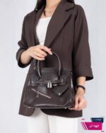 کیف زنونه جلو جیب پوست ماری HERMES  662 - Image 4