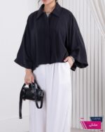 شومیز زنونه پایین پیله پشت کش LIMITED - Image 10
