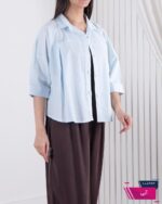 شومیز زنونه دو پیله KELEBEK - Image 5