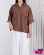 شومیز وارداتی تک جیب KTN - Image 6
