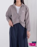 شومیز زنونه دو تیکه سیلک SADAF/DIOR - Image 6