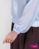 شومیز بامبر جلوزیپ نگین دار AZ - Image 7