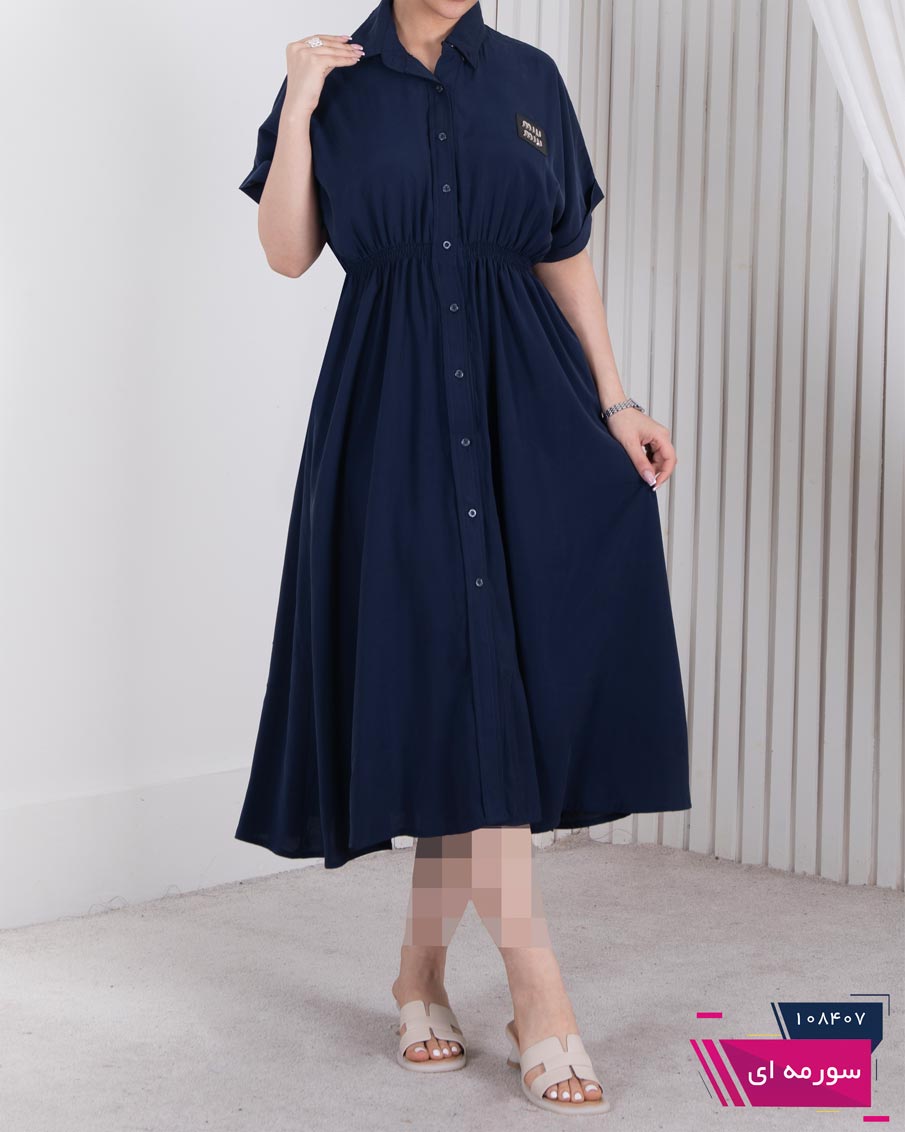 108263 پیراهن زنونه کمرکش مودالOXYGEN/MIU MIU - Image 1