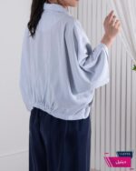 شومیز زنونه پایین پیله پشت کش LIMITED - Image 2