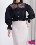 کراپ مجلسی زنانه شکوفه ای BENITA - Image 2