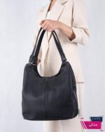 کیف سه خونه شسته بغل زیپ  7880
