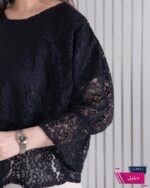 شومیز مجلسی زنونه گیپور آستین کش RANA - Image 4