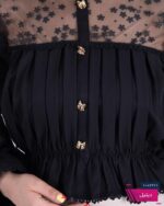 کراپ مجلسی زنانه شکوفه ای BENITA - Image 6