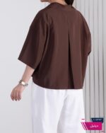 شومیز زنونه پری اسلپ باکسی WHITE - Image 7