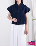 وست لینن دوجیب ZARA - Image 4