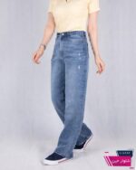 شلوار جین دخترونه رگولار قد110/THREEJEAN/22249 - Image 3
